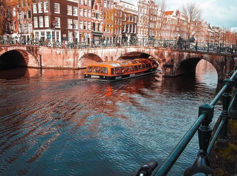 Amsterdam Grachtenappartement Dış mekan fotoğraf